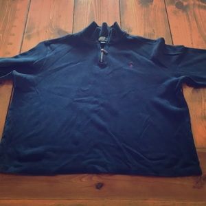 Polo by Ralph Lauren Navy Zip Pullover XXL
